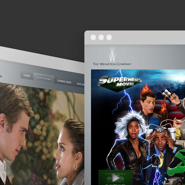 Weinstein.com - Redesign of Weistein website